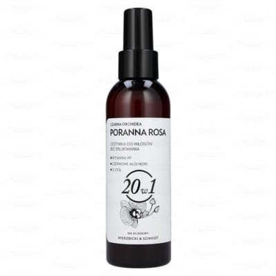 Zdjęcie produktu WIERZBICKI & SCHMIDT odżywka 20w1 bez spłukiwania Poranna rosa, Czarna Orchidea 150 g