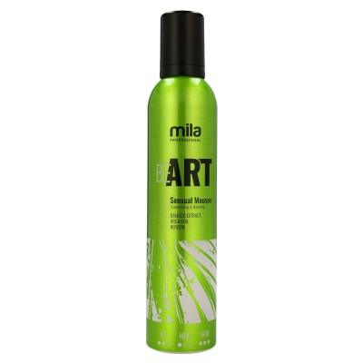 Zdjęcie produktu Pianka BE ART Sensual Mousse Mila Professional, Pianka odżywczo-modelująca 300 ml