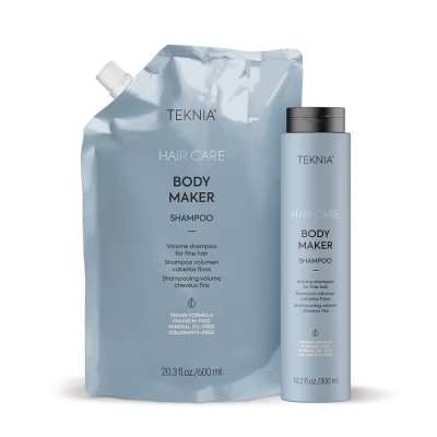 Zdjęcie produktu Lakme Teknia szampon BODY MAKER, Szampon nadający objętości 600 ml