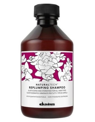 Zdjęcie produktu Davines Naturaltech Replumping Shampoo, nawilżający i uelastyczniający szampon do wszystkich rodzajów włosów 250 ml