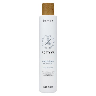 Zdjęcie produktu Kemon Actyva Nutrizione Shampoo, Szampon do włosów przesuszonych i szorstkich z Velian Complex