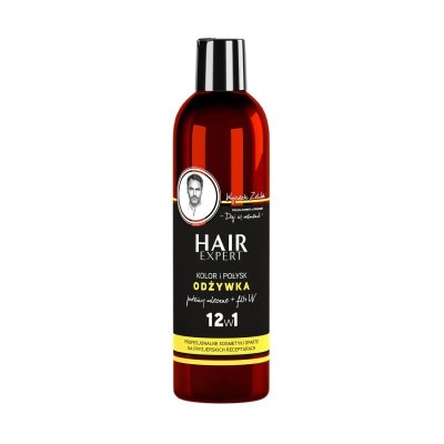 Zdjęcie produktu HAIR EXPERT Odżywka do włosów 12w1 kolor i połysk 280 ml