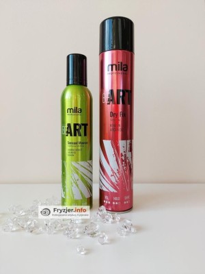 Zdjęcie produktu Lakier Be Art Dry Fix Mila 500 ml + Pianka Be Art Sensual Mila 300 ml