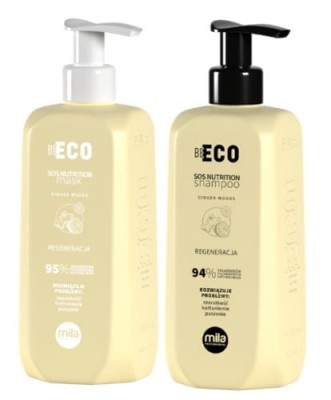 Zdjęcie produktu Mila Professional, zestaw regenerujący, szampon 250 ml + maska 250 ml