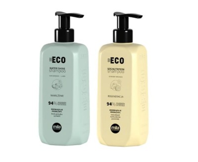 Zdjęcie produktu Mila Professional, zestaw szamponów, regenerujący 250 ml + nawilżający 250 ml