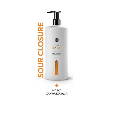 Zdjęcie produktu Maska zakwaszająca do włosów Mila PRO HAIR SUPPORT Sour Closure, Przywraca kwaśny odczyn pH włosom, 950 ml