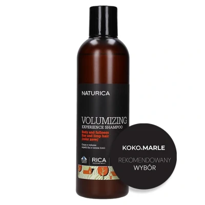 Zdjęcie produktu Szampon Rica Volumizing Shampoo, Szampon zwiększający objętość włosów