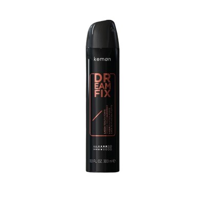 Lakier do włosów Kemon Dreamfix 300 ml, mocne utrwalenie, idealny do koków i upięć