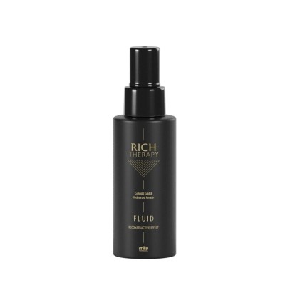 Zdjęcie produktu Mila PRO Fluid Rich Therapy, Fluid odbudowujący z keratyną i cząstkami złota do włosów zniszczonych 100 ml