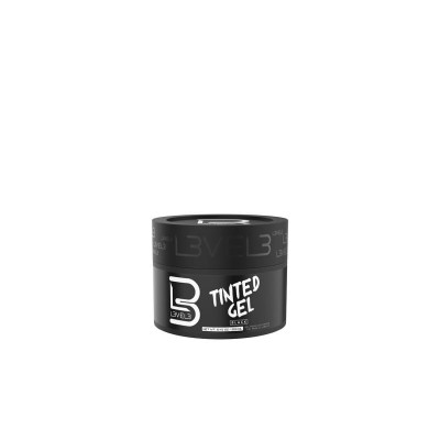 Zdjęcie produktu LEVEL3 Czarny żel koloryzujący włosy siwe TINTED GEL BLACK 250ml