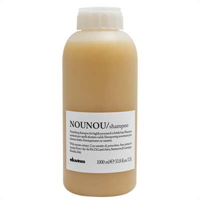 Zdjęcie produktu Davines NOUNOU Shampoo 1000 ml, wzmacniający szampon do włosów suchych i zniszczonych