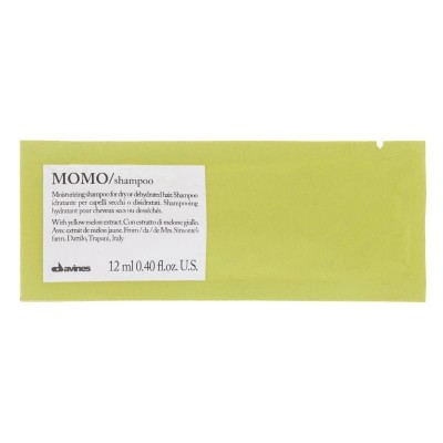 Zdjęcie produktu Szampon Davines MOMO saszetka 12 ml, głęboko nawilżający do suchych lub odwodnionych włosów