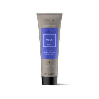 Zdjęcie produktu Lakme Teknia Blue, maska odświeża kolor i nadaje włosom głęboki, metaliczny odcień niebieskiego 250 ml