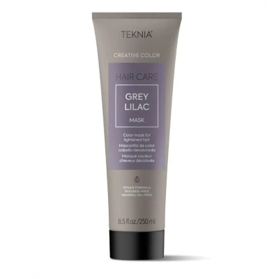 Zdjęcie produktu Lakme Teknia Grey Lilac, maska odświeżająca kolor która nadaje chłodny odcień fioletowo-szary 250 ml