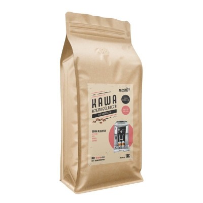 Kawa Rzemieślnicza do ekspresu 1kg, arabica + robusta, do kaw mlecznych