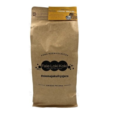 Zdjęcie produktu Kawa Fale Loki Koki ziarnista, Creme Brulle, 100% Arabica
