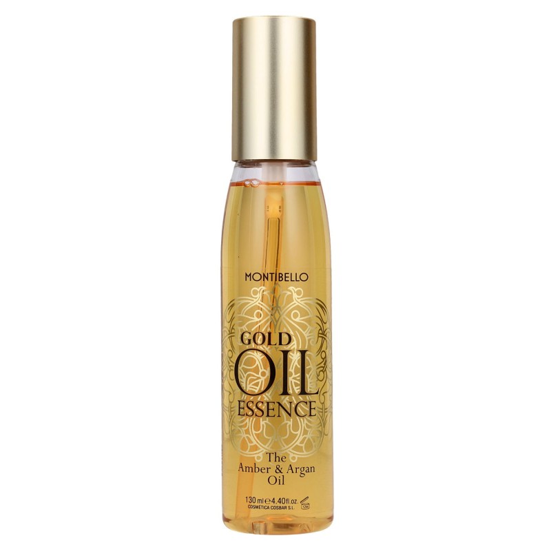 Bursztynowo - arganowy olejek do włosów GOLD OIL Essence Montibello