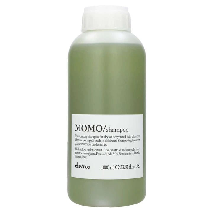 Szampon Davines MOMO 1000 ml, głęboko nawilżający do suchych lub odwodnionych włosów