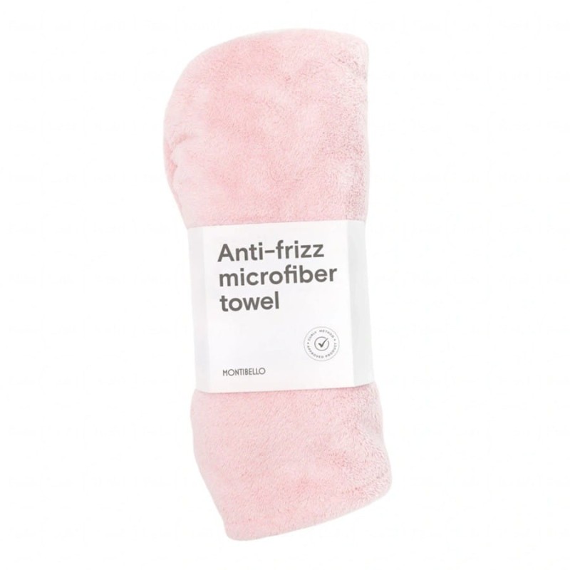 Turban Montibello Decode Zero, z mikrofibry, przeciwdziała puszeniu się włosów