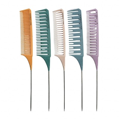 Zdjęcie produktu Montibello x Fox, Zestaw 5 grzebieni do kreatywnej koloryzacji baleyage HIGHLIGHT MASTER 3D