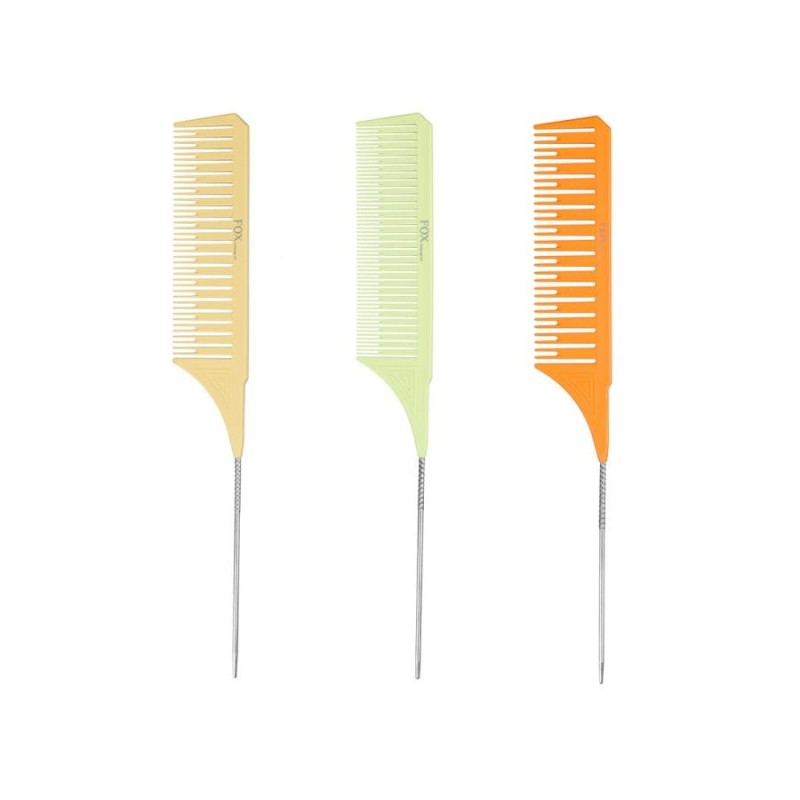 FOX Komplet grzebieni do balejażu BALAYAGE SET color (3 szt.)