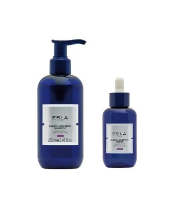 Zdjęcie produktu Zestaw kosmetyków ESLA Energy: szampon + serum, wzmacniający