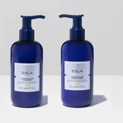 Zdjęcie produktu Esla Lucent Color, zestaw do włosów farbowanych szampon + odżywka