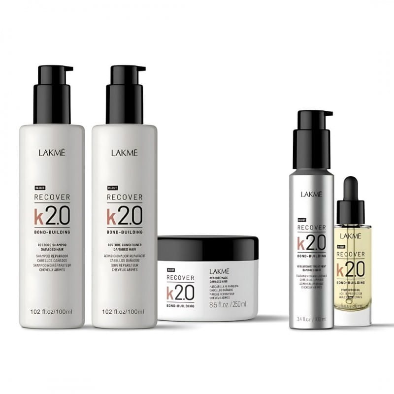 Lakme K2.0 Treatment Kit mały zestaw do pielęgnacji i regeneracji włosów z aminokwasami drugiej generacji
