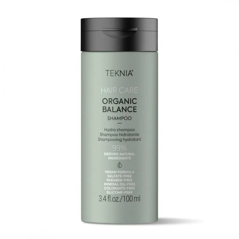 Lakme Tekna Organic Balance Szampon organiczny do częstego stosowania 100ml, do samolotu