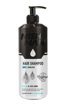 Zdjęcie produktu Szampon Nishman Anti Hairloss, wzmacniający, przeciw wypadaniu włosów 480ml