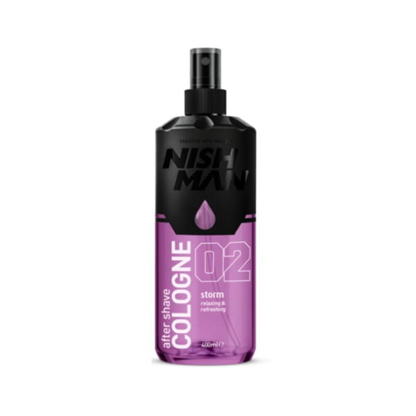 Nishman Aftershave 02 Storm, woda po goleniu 400 ml