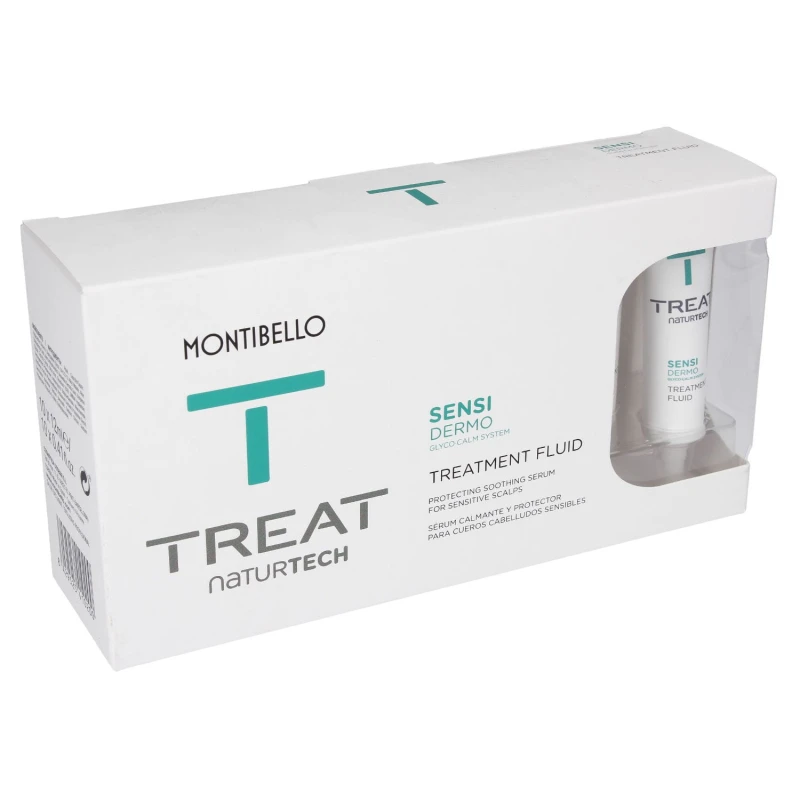 Ampułka do wrażliwej skóry głowy Treat Naturtech Sensi Dermo Treatment Fluid Montibello