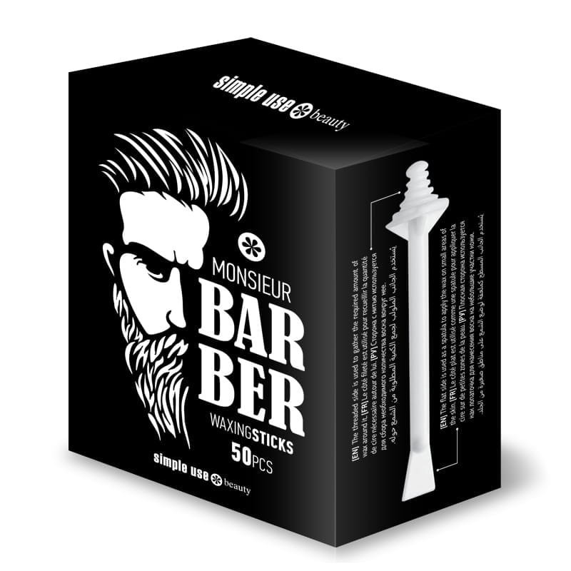 Monsieur Barber Patyczki do depilacji nosa i uszu 50 szt.