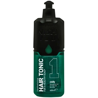 Zdjęcie produktu Nishman Revitalising Hair Tonic Chilly, wzmacniający tonik do włosów i skóry głowy 400 ml
