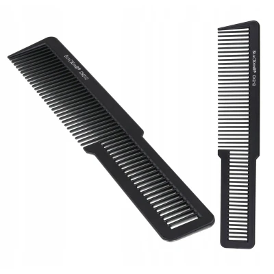 Zdjęcie produktu Grzebień Fryzjerski Do Strzyżenia Włosów Karbonowy BlacKomb