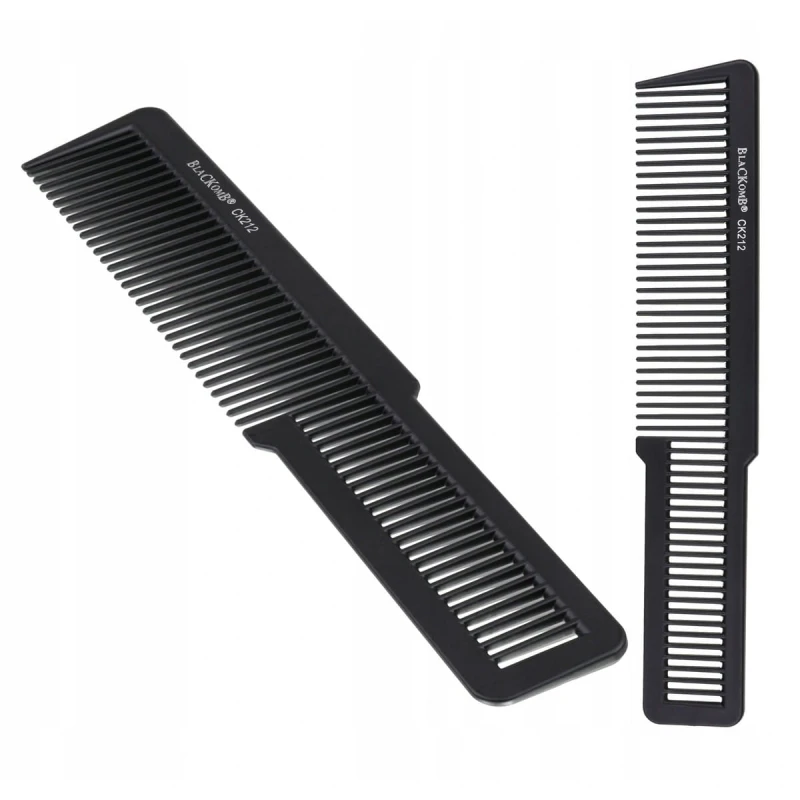 Grzebień Fryzjerski Do Strzyżenia Włosów Karbonowy BlacKomb