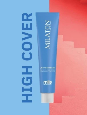 Zdjęcie produktu Farba do włosów Mila Milaton High Cover, 100% krycia siwizny, profesjonalna