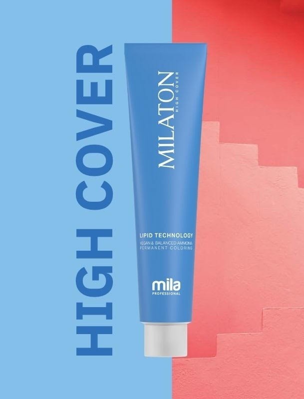 Farba do włosów Mila Milaton High Cover, 100% krycia siwizny, profesjonalna