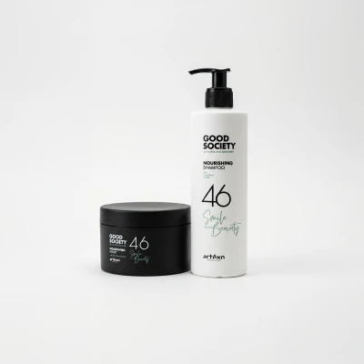 Zdjęcie produktu Artego duży zestaw regenerujący włosy: szampon '46 + maska odżywcza '46