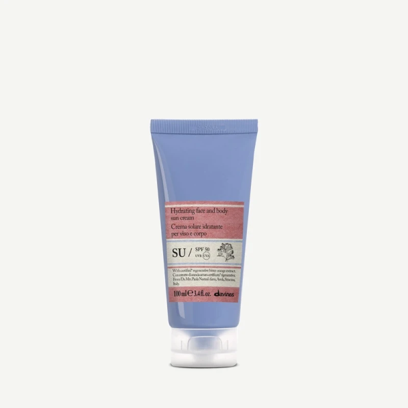 Krem ochronny do ciała i twarzy Davines SU Protective Cream SPF 50, 100 ml