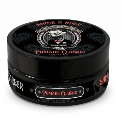 Zdjęcie produktu Joker Barber Pomade Classic, Mocna Pomada Do Stylizacji Włosów, nadaje połysk 150 ml