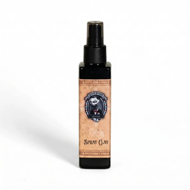 Joker Barber Spray Clay, Spray Do Stylizacji Włosów Dodający Objętości Teksturyzujący, 150 ml