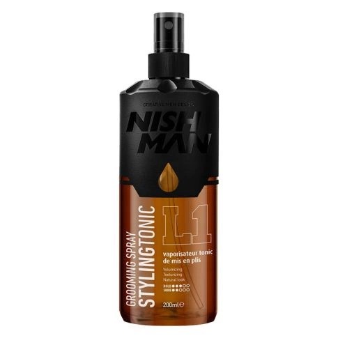 Nishman Grooming Spray Styling Tonic L1 Modelujący Tonik do włosów 200 ml