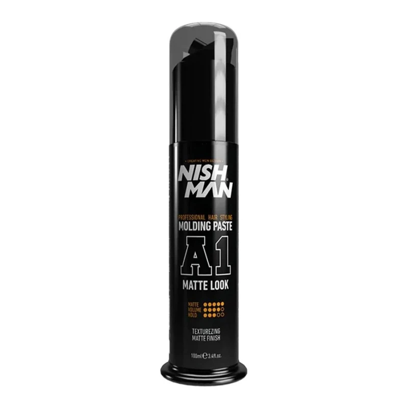 Nishman Hair Styling Molding Paste A1 Matte Look Pasta Do Stylizacji włosów 100 ml