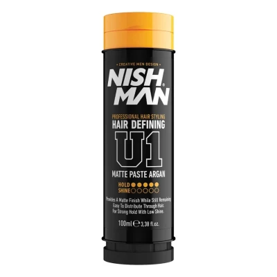 Zdjęcie produktu Nishman Hair Defining U1 Matte Paste Argan Pasta Do Stylizacji Włosów 100 ml