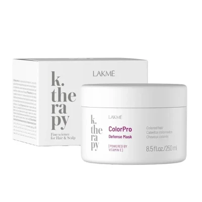 Zdjęcie produktu Maska Lakmé k.therapy ColorPro Defense, do włosów farbowanych, koloryzowanych, 250 ml