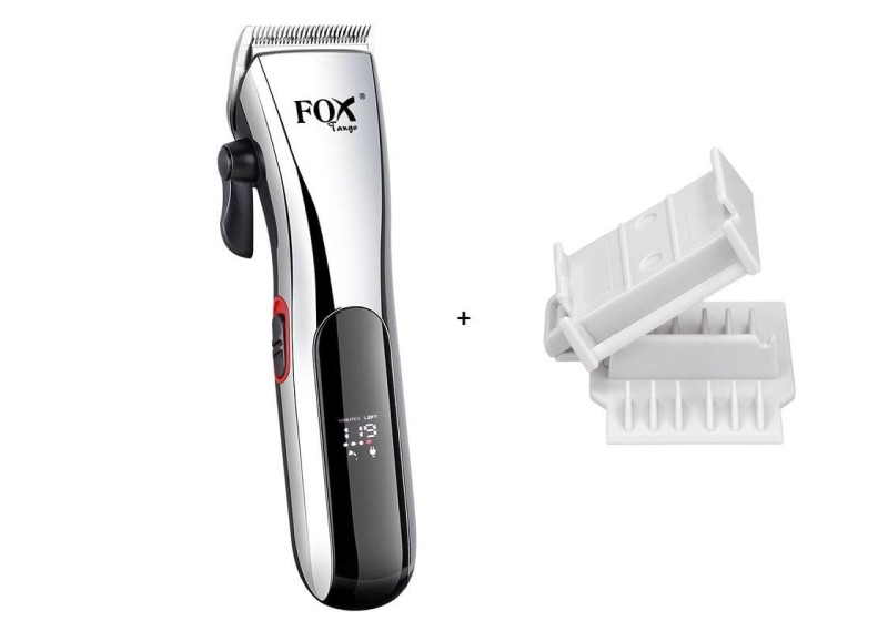 Maszynka do strzyżenia Fox Tango + Nasadka do podcinania końcówek