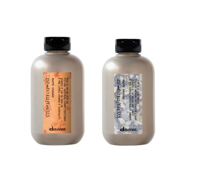 Zdjęcie produktu Zestaw do włosów kręconych Davines: Olejek Curl Gel + Olejek do układania włosów puszących się Oil Non Oil