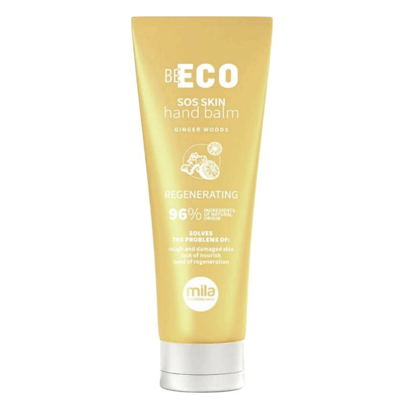 Balsam do rąk Mila Be Eco, do rąk wymagających intensywnej regeneracji o orientalnym zapachu imbiru 75 ml