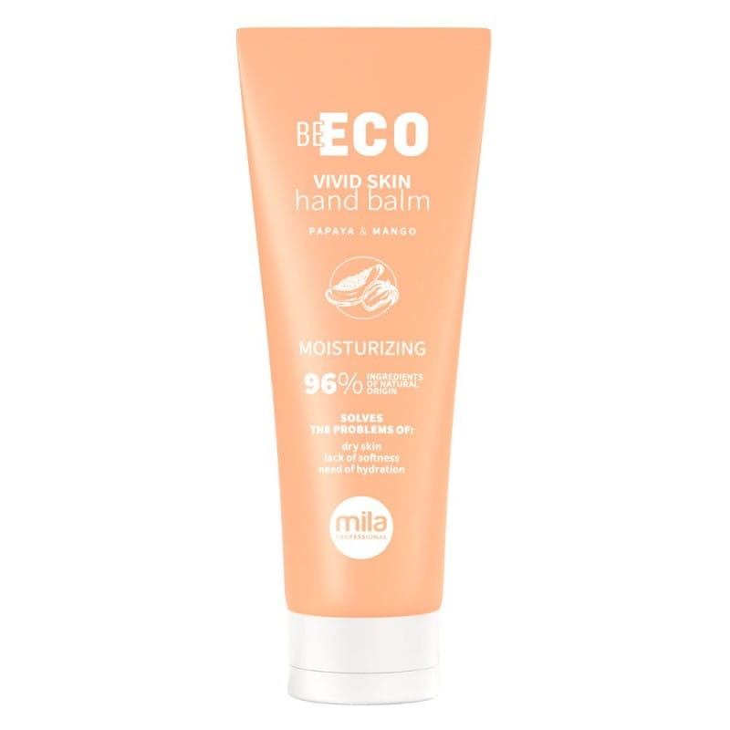 Balsam do rąk Mila Be Eco VIVID, do intensywnego nawilżenia o zapachu egzotycznych owoców 75 ml